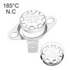 sourcing map KSD301 Thermostat 185°C/365°F 10A Opener N.C Adjustment Snap