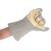 1 Pair Heat Resistant Gloves Separate Fingers Hot Proof Mitts