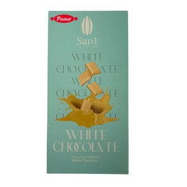 Dubai Milk Chocolate Bar – Gourmet Creamy Chocolat with Rich Flavors – Gift for Holidays, Birthdays, and Special Occasions (3.5 oz, White Chocolate)