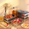 Blushtier 8 Set 60oz Stainless Steel Food Storage Containers Reusable