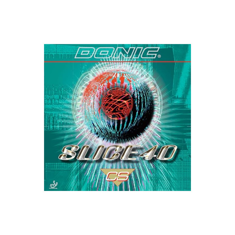 DONIC Slice 40 CS Rubber Black 1.5 mm