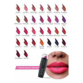 Bissú Labial Mate Bissu Diferentes Tonos (productos Originales) Color 23 París