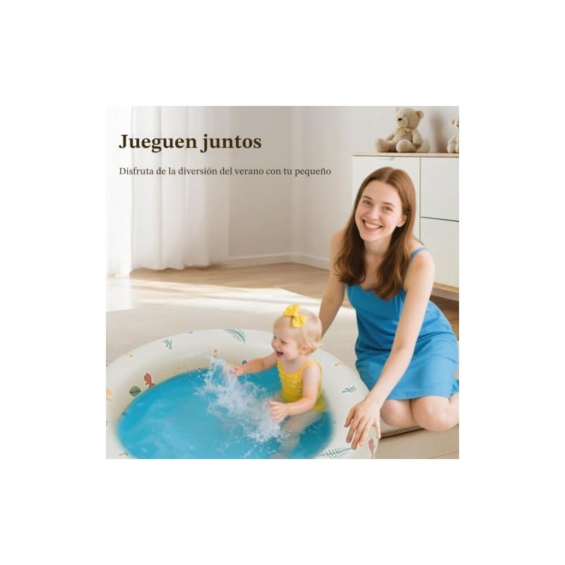Piscina Inflable para Niños de 88cm x 26cm, Piscina Hinchable