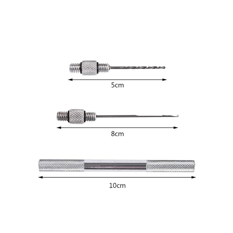 XINGYUXUXIN Baiting Tool Kit Fishing Bait Drill & Needle Combo