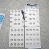 INTIRILIFE Folding Board Clothes Folding Aid in White – 67.5
