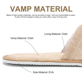 5 Pairs Disposable Slippers Set, Hotel Slippers Disposable Non- Slip Spa Slippers Guest Slippers Travel, Mixed Multi- Color Unisex Closed Toe Home Slippers for Women Men, 280 mm