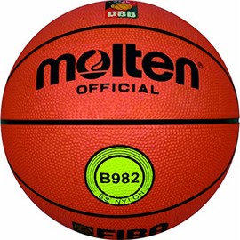 Molten Unisex's Basketball Ball B982/ B986/ B985 7, Orange, 7