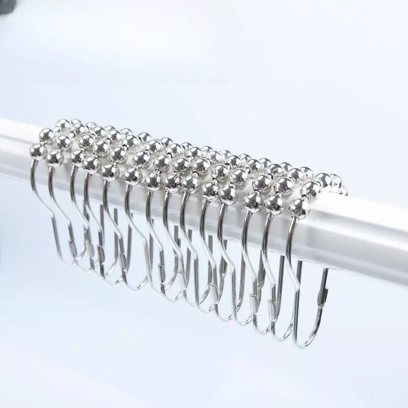 generic 72 Piezas Ganchos Para Cortina De Baño/ganchos Para Cortinas