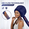Granteva Hair Dryer Bonnet Attachment w/A Headband Integrated That Reduces