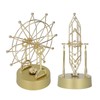 Electronic Ferris Wheel Desk Toy Magnetic Rotation Perpetual Motion Home