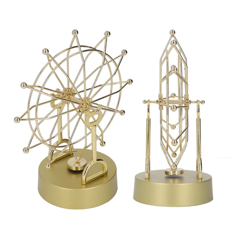 Electronic Ferris Wheel Desk Toy Magnetic Rotation Perpetual Motion Home