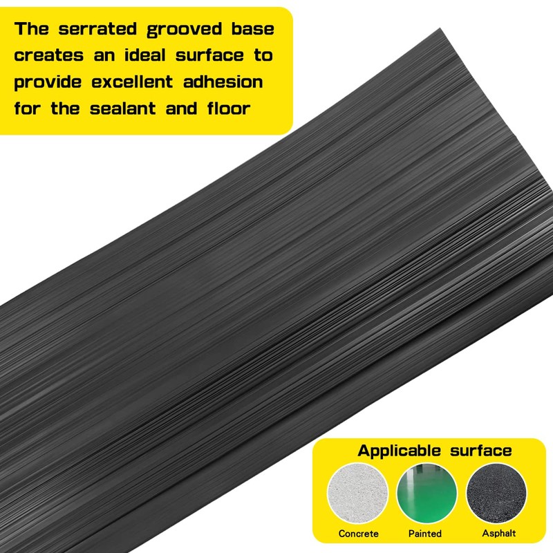 Universal Garage Door Bottom Threshold Seal Rubber Strip with Adhesives,