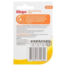 Blistex SPF30 Lip Conditioning Balm 4.25 g