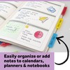 Post-it Tabs, 1 in, Solid, Red, Yellow, Blue, 22 Tabs/Color,