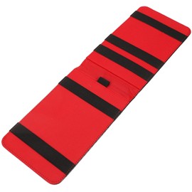 KICHOUSE Portable Golf Score Keeping Book with Premium Pu Cover Compact Recording Notebook for Golfers Fits Scorecards Durable Lightweight for Outdoor Use