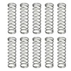 sourcing map 10Pcs Compression Spring, 10mm OD, 0.8mm Wire Size,