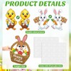 Large Easter Bunny Cutouts Chicks Cardboard Cutout Happy Easter Bulletin