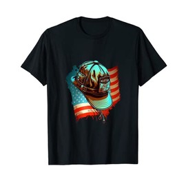 Memorial Day Veteran Hat Military Cap USA Flag 4th of July T-Shirt