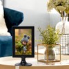 Double Sided Standing Picture Frames, 4x6 Inch 2 Sided Pedestal
