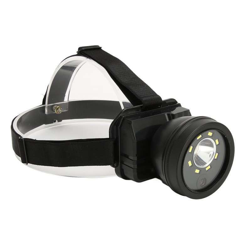 Headlamp Camera 1080P Adjustable IPX4 Waterproof Rechargeable Hands Free Head