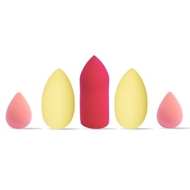 Tandem Makeup Beauty Blender different Size & different Shapes Sponge Super Soft Cosmetics Puff Blender For Powder Liquid Cream Foundation Tool Wet and Dry Use (Pack of 5)