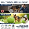 SWYIVY 25-Inch Herding Ball for Dogs with Straps, Giant Horse