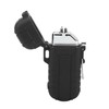 Outdoor Double Arc Electric Lighter Portable Waterproof Flashlight Lighter Charging