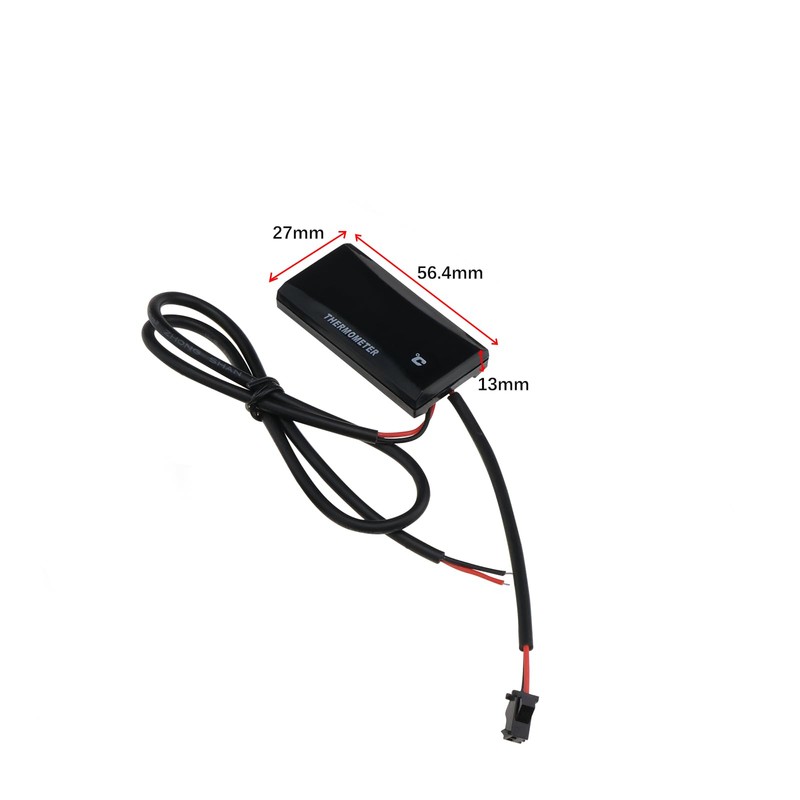 YINETTECH 1 Set Motorcycle Water Temperature Digital Display Meter Motorcycle