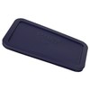 Pyrex Blue Oblong Plastic Storage Cover 4.8 Cup 7214-PC