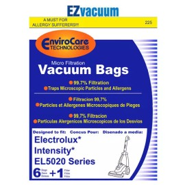 For Electrolux Electrolux Intensity EL206 vacuum bags - 6 bags + 1 Filter # Fits Model EL5020