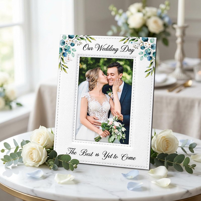 Wedding Gifts for Couples 2026 - Boho Floral Wedding Picture