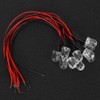 50PCs 12V LED Pre Wired Luminous Diode 10 mm Round