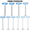 10 Pieces T-handle Hex Key Set 9 Inch Long Hex