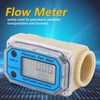 Mini Digital Turbine Flowmeter Diesel Fuel Flow Meter 10‑90L/min 1"