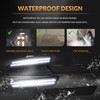 DERMOKA LED Side Marker Lights Front Rear White Bumper Parking