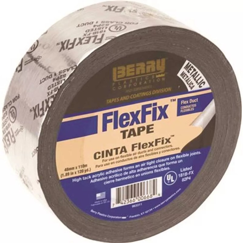 Berry Aluminum Flexible Duct Sealing Tape Class 1 1.89" x