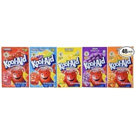 Kool-Aid Drink Mix, Variety Pack (Pack of 48)
