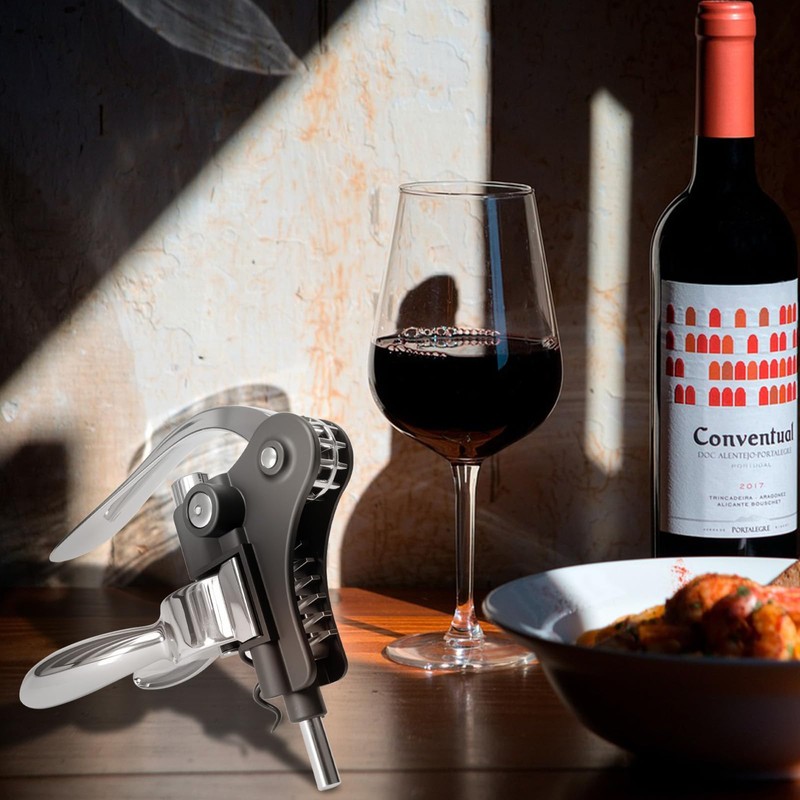 Rabbit Wine Opener,Corkscrew Wine Opener Set Including Foil Cutter, Wine