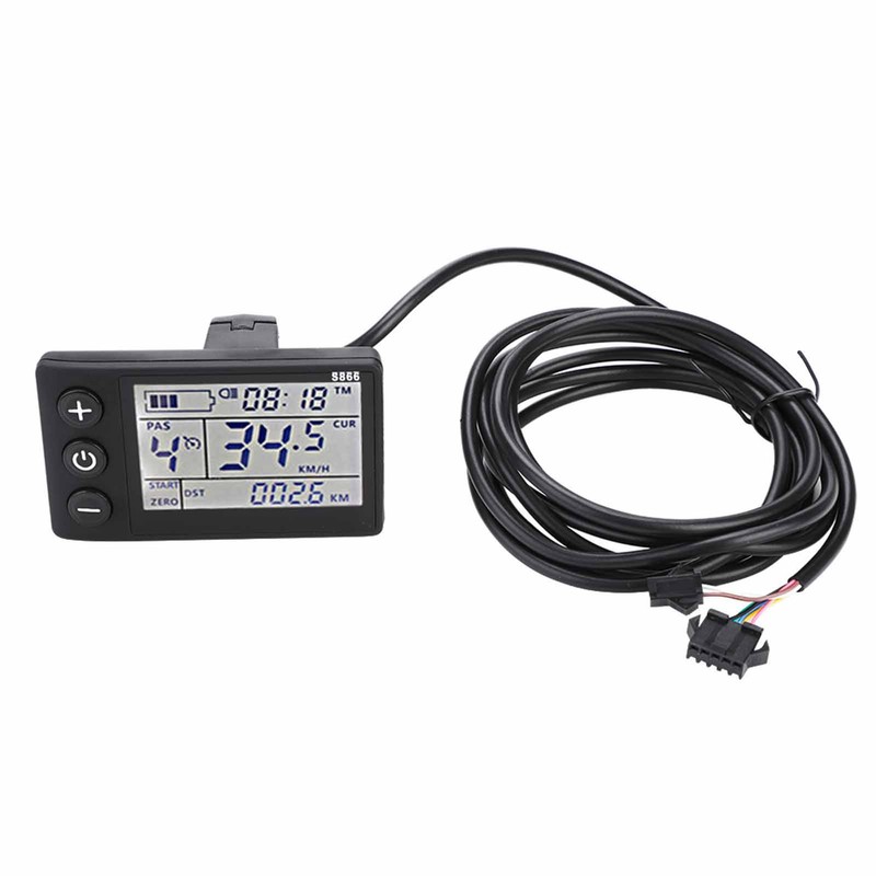 Waterproof LCD Display Panel Electric Bicycle E Bike Scooter Brushless