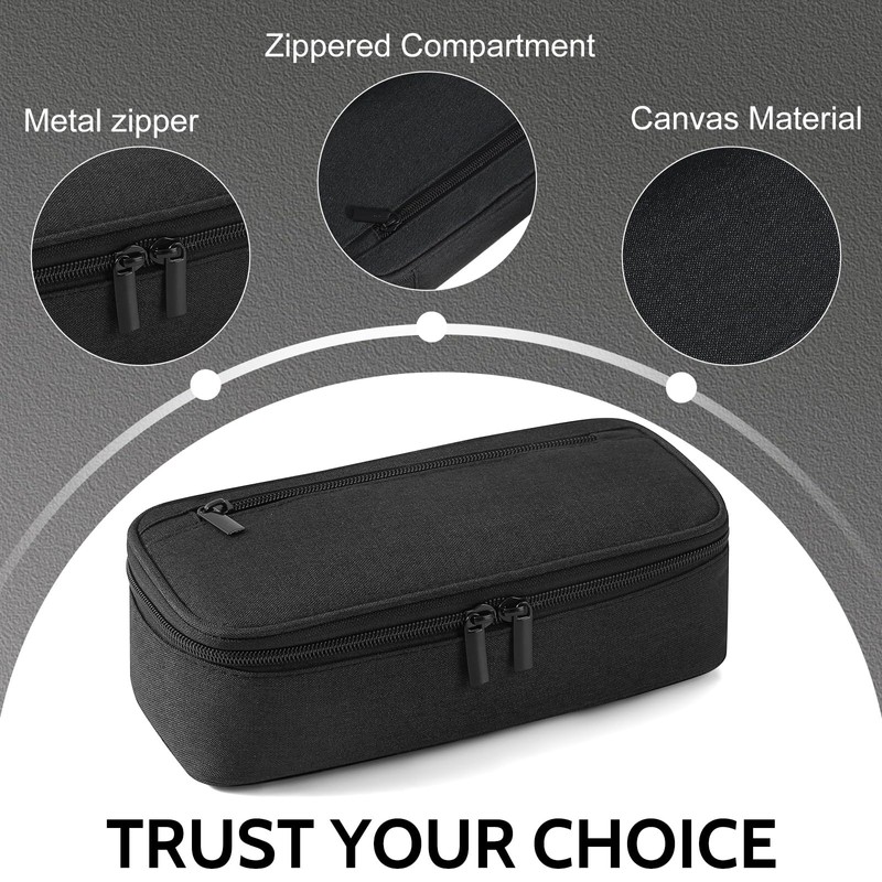 Gigmeta Pencil Case Pencil Case 5 Compartments Large Supply Pencil