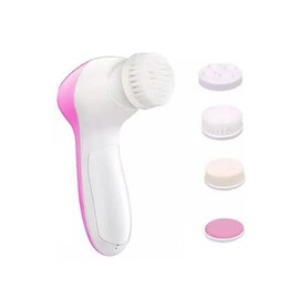 TOVINANNA 1pc Electric Face Exfoliator Electric Face Brush Face Scrubber Electric Facial Cleansing Brush Pink