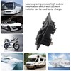 Car Marine 3+2combination LED Single Rocker Green Light Switch+Car Charger
