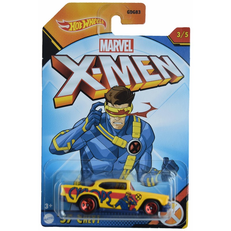 Hot Wheels '57 Chevy, Yellow 3/5