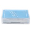 50Pcs Blue 0.45mm Thicken Marking Metal Card Test Material Nameplate