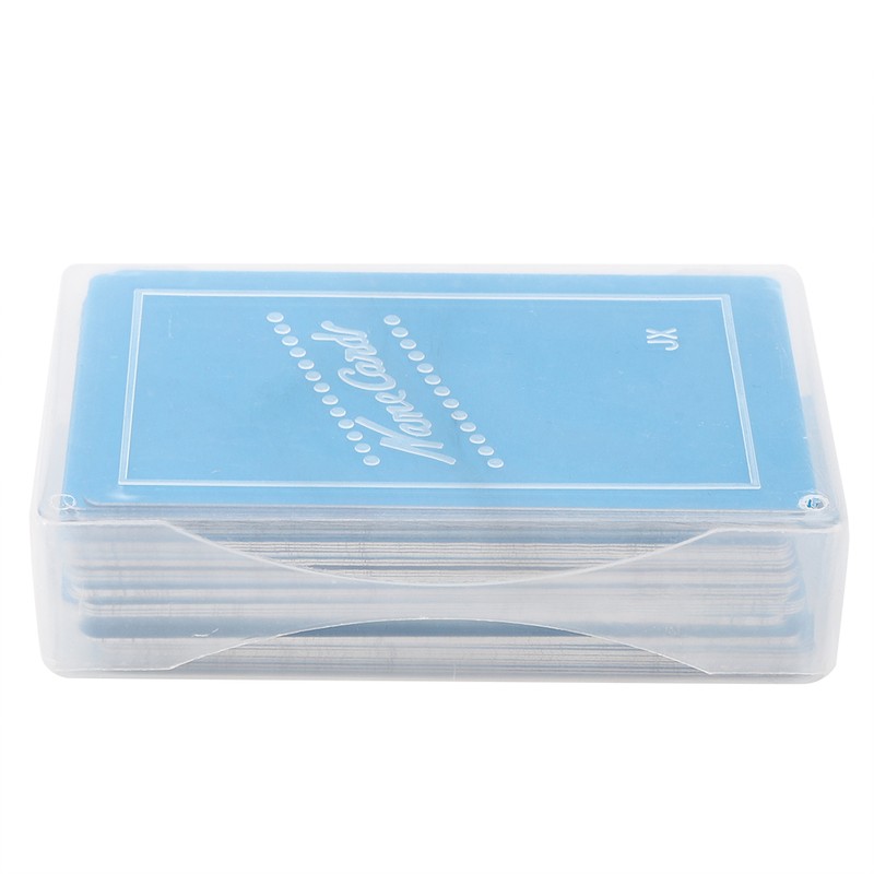 50Pcs Blue 0.45mm Thicken Marking Metal Card Test Material Nameplate