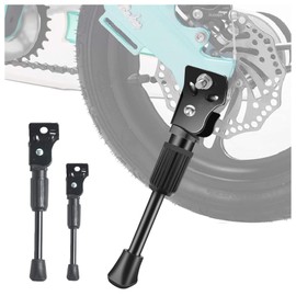 Bike Kickstand Kickstand for Kids Bike, Bicycle Stand Kick Anti-Slip Kickstand for 14-18 inch Bike Wheel Adjustable Bicycle Kickstand Rear Mount Type for Mountain Bikes (16 inch)