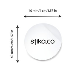 Pack of 72 Red Poppy Paper Labels - Remembering Our Heroes - Red Poppy Sticker Tribute for Remembrance Day, Anzac Day, Armistice Day