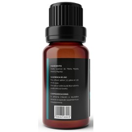 Aceite Esencial de Menta (Mentha Piperita) - 100% PURO PREMIUM QUALITY - 15 ML