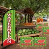 Hillsuren Watermelon Advertising Feather Flag Pole Kit Include 7 ft