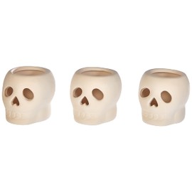 Baker Ross AG9942 Skull Ceramic Tea Light Holder